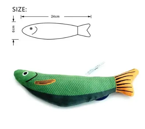 Catnip Fish Chew Toy