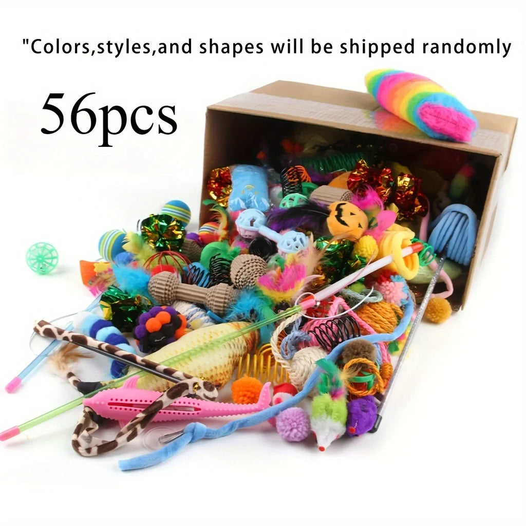 Cat Toys Mixed Pack (14/28/56 pcs)