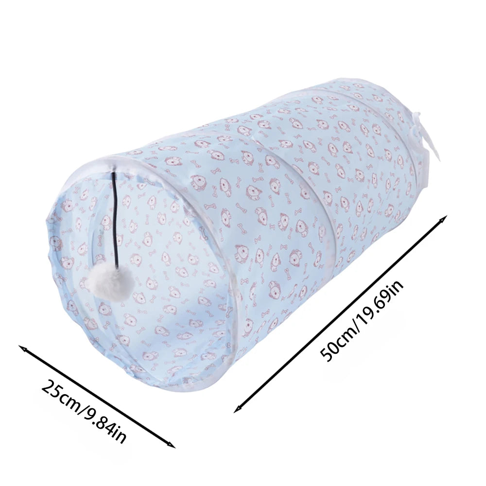 Foldable Cat Tunnel Tube