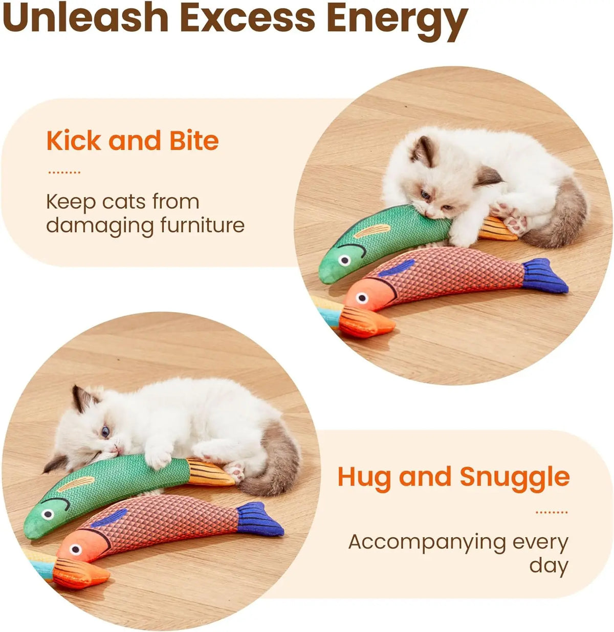 Catnip Fish Chew Toy