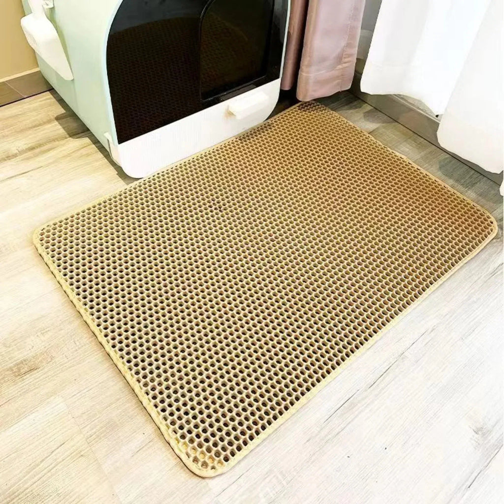 Heavy-Duty Waterproof Cat Litter Mat