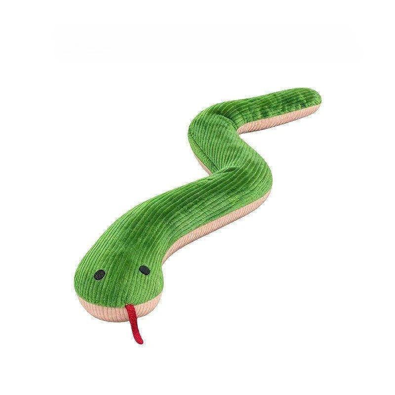 Interactive Plush Snake Toy for Cats