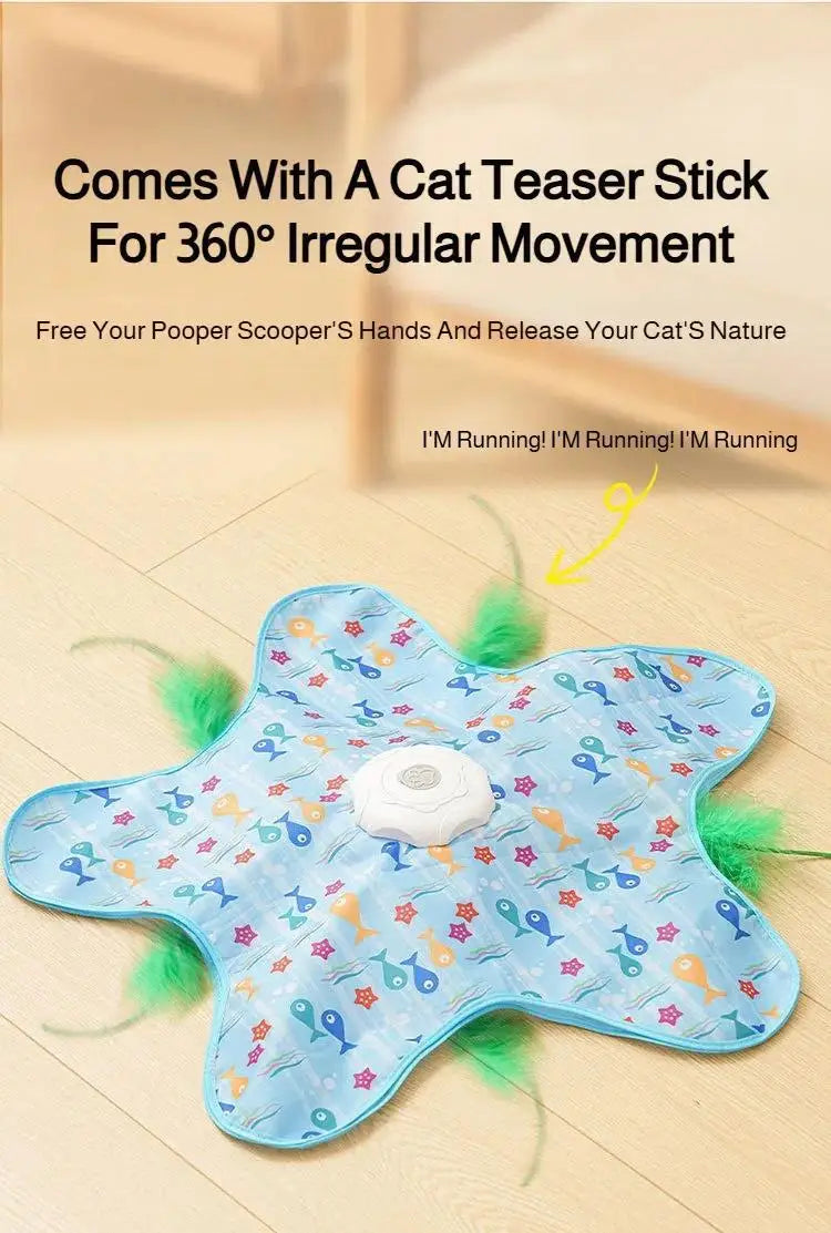 Interactive Hide & Seek Cat Toy