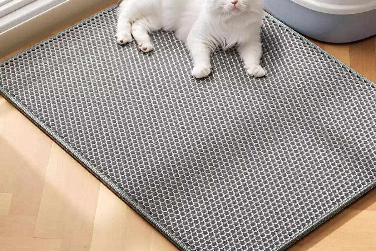 Heavy-Duty Waterproof Cat Litter Mat