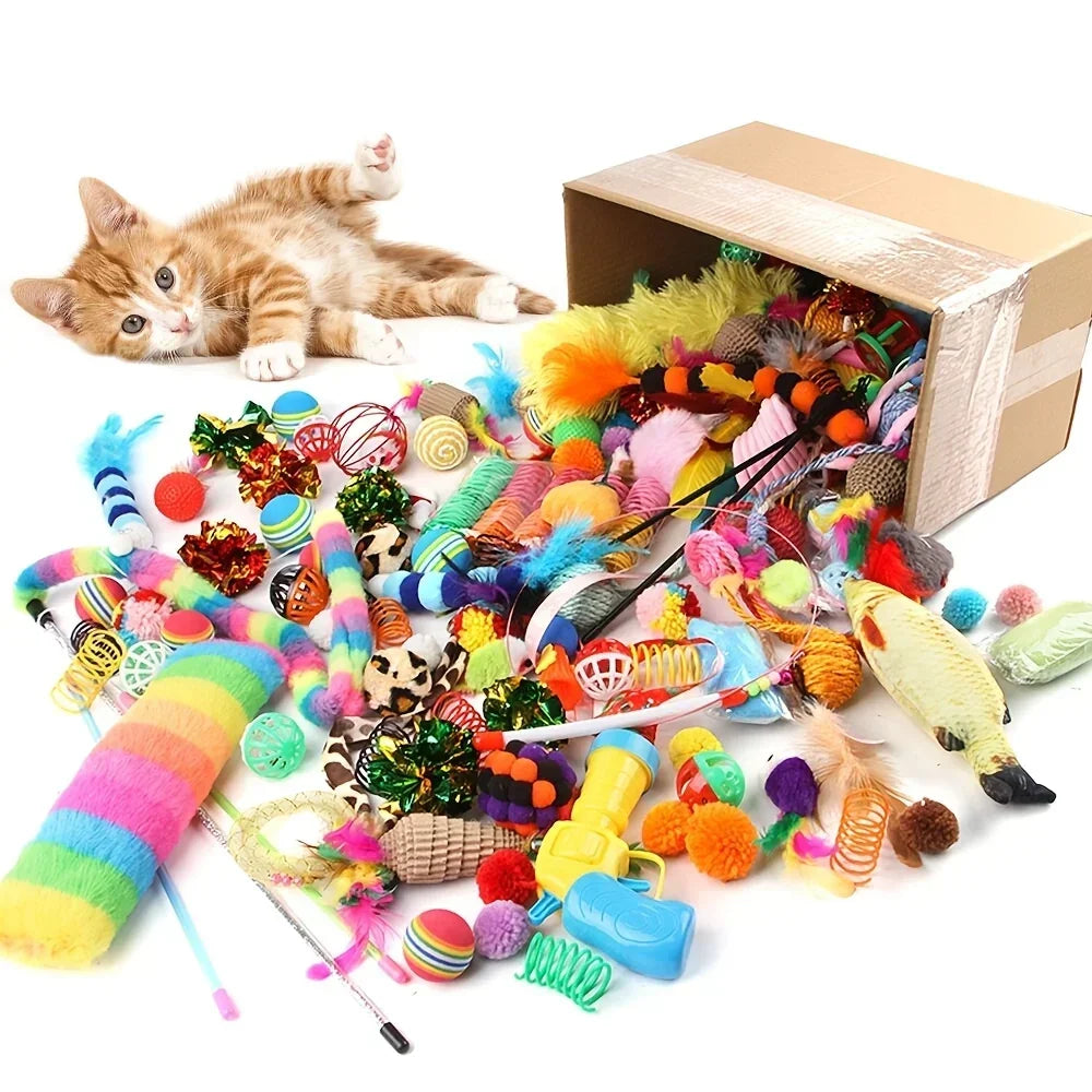 Cat Toys Mixed Pack (14/28/56 pcs)