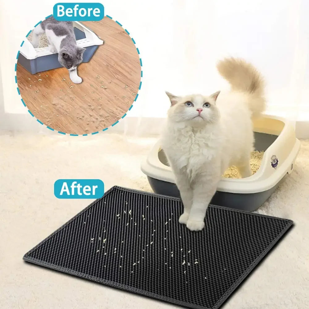 Cat Litter Mat with Bonus Gift
