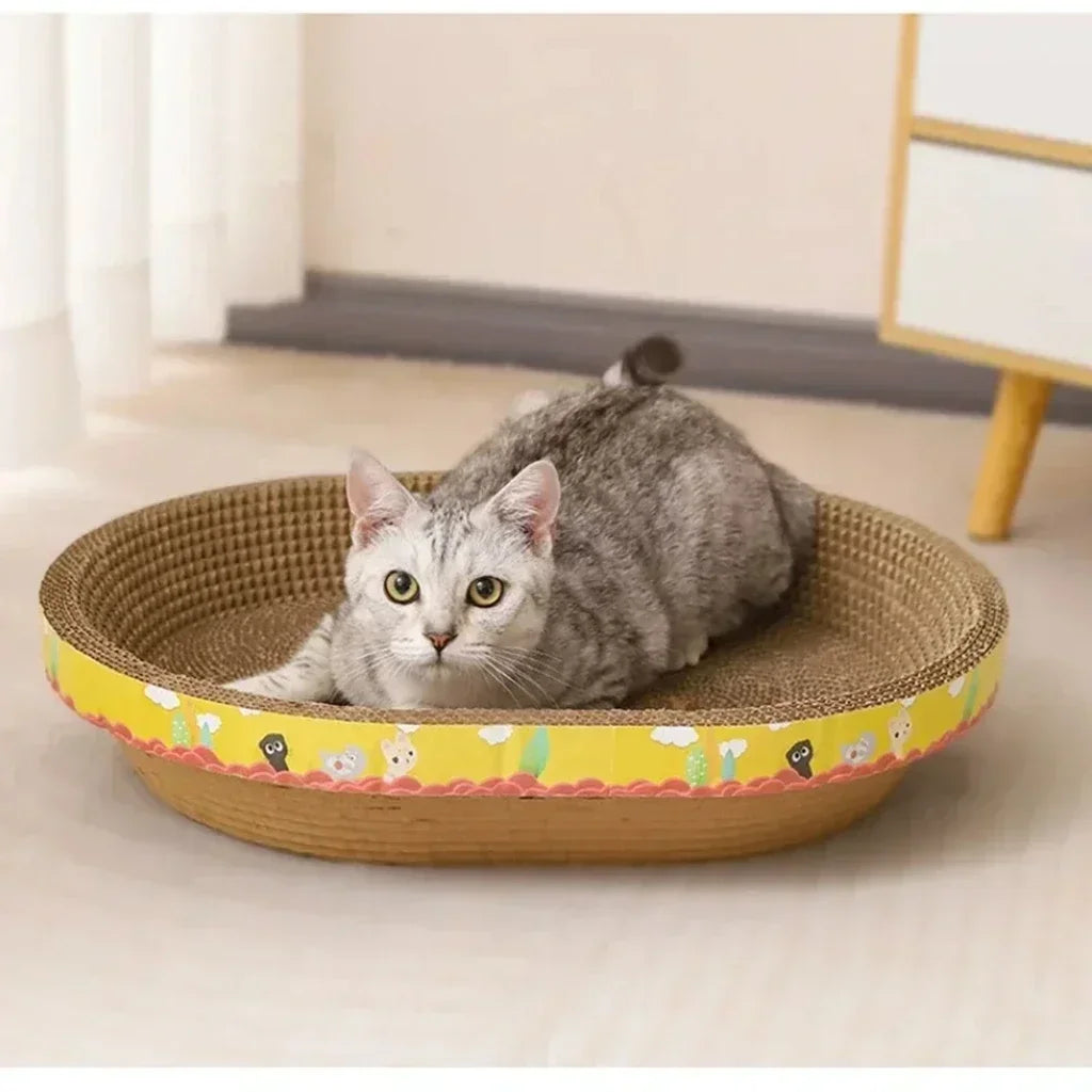 Oval Cat Scratching Board