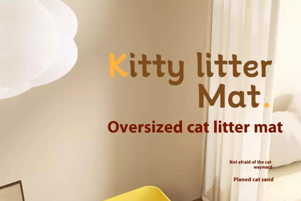 Heavy-Duty Waterproof Cat Litter Mat