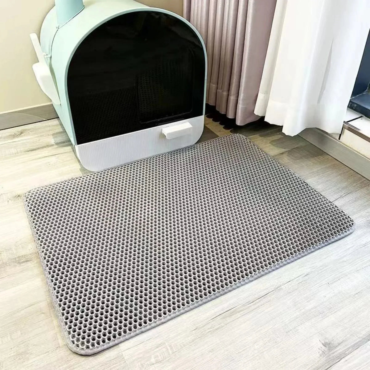 Heavy-Duty Waterproof Cat Litter Mat