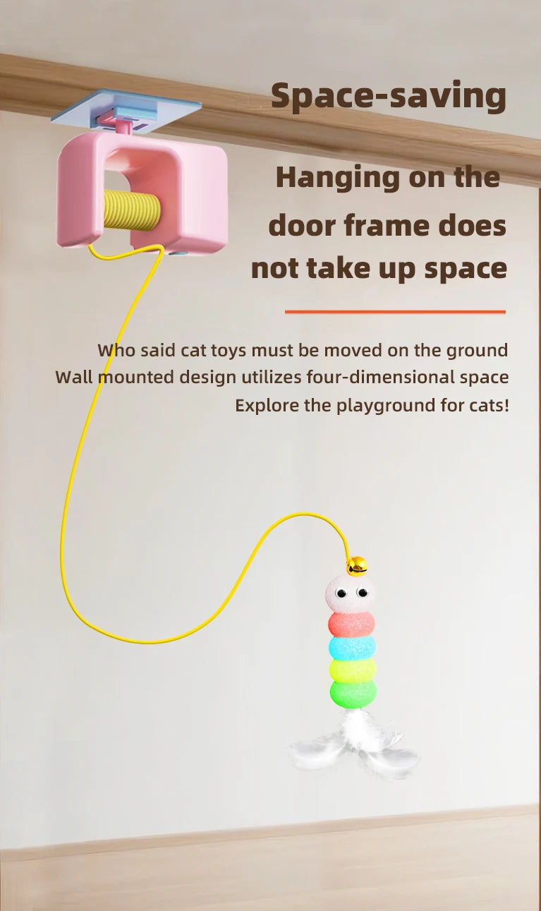 Electric Flying Bird Cat Toy