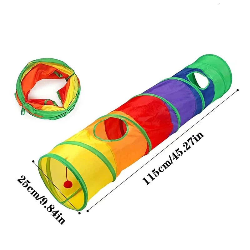 Foldable Cat Tunnel Tube