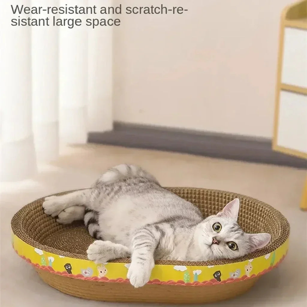 Oval Cat Scratching Board