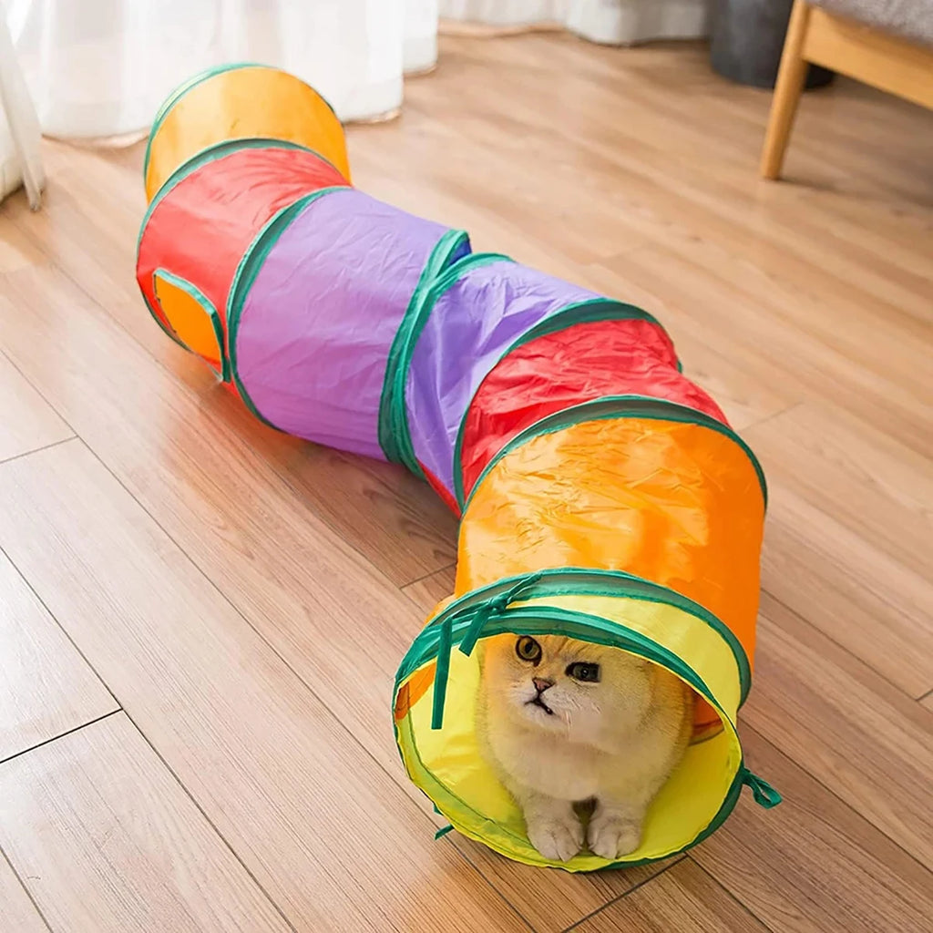 Foldable Cat Tunnel Tube