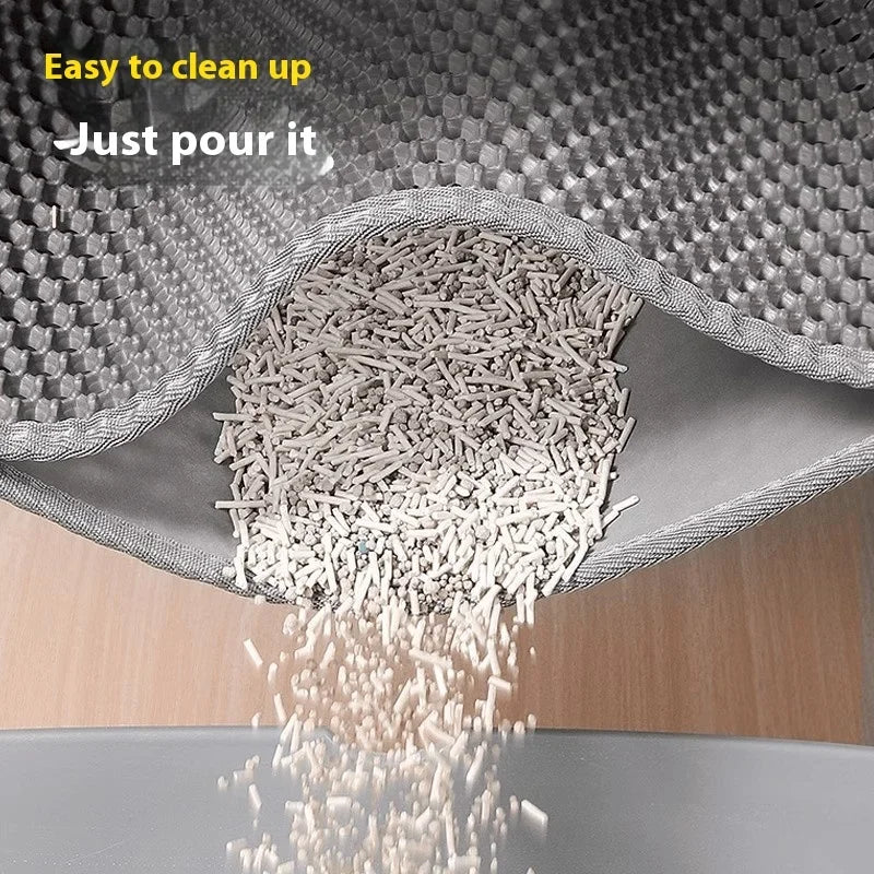 Heavy-Duty Waterproof Cat Litter Mat