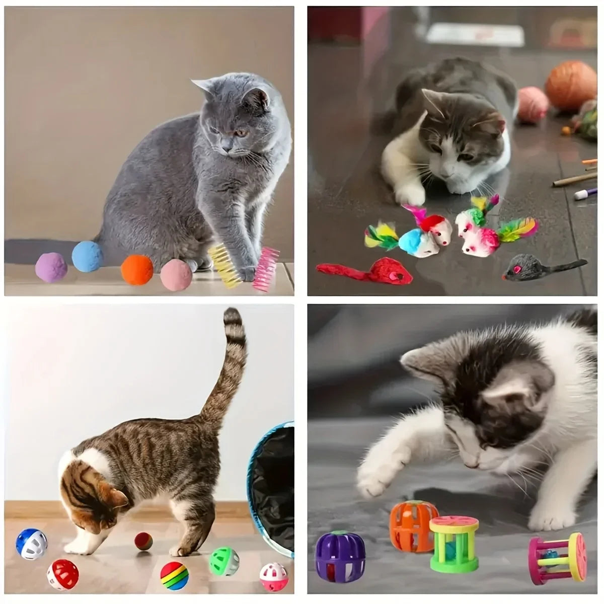 Cat Toys Mixed Pack (14/28/56 pcs)