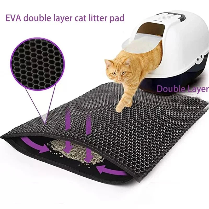 Cat Litter Mat with Bonus Gift