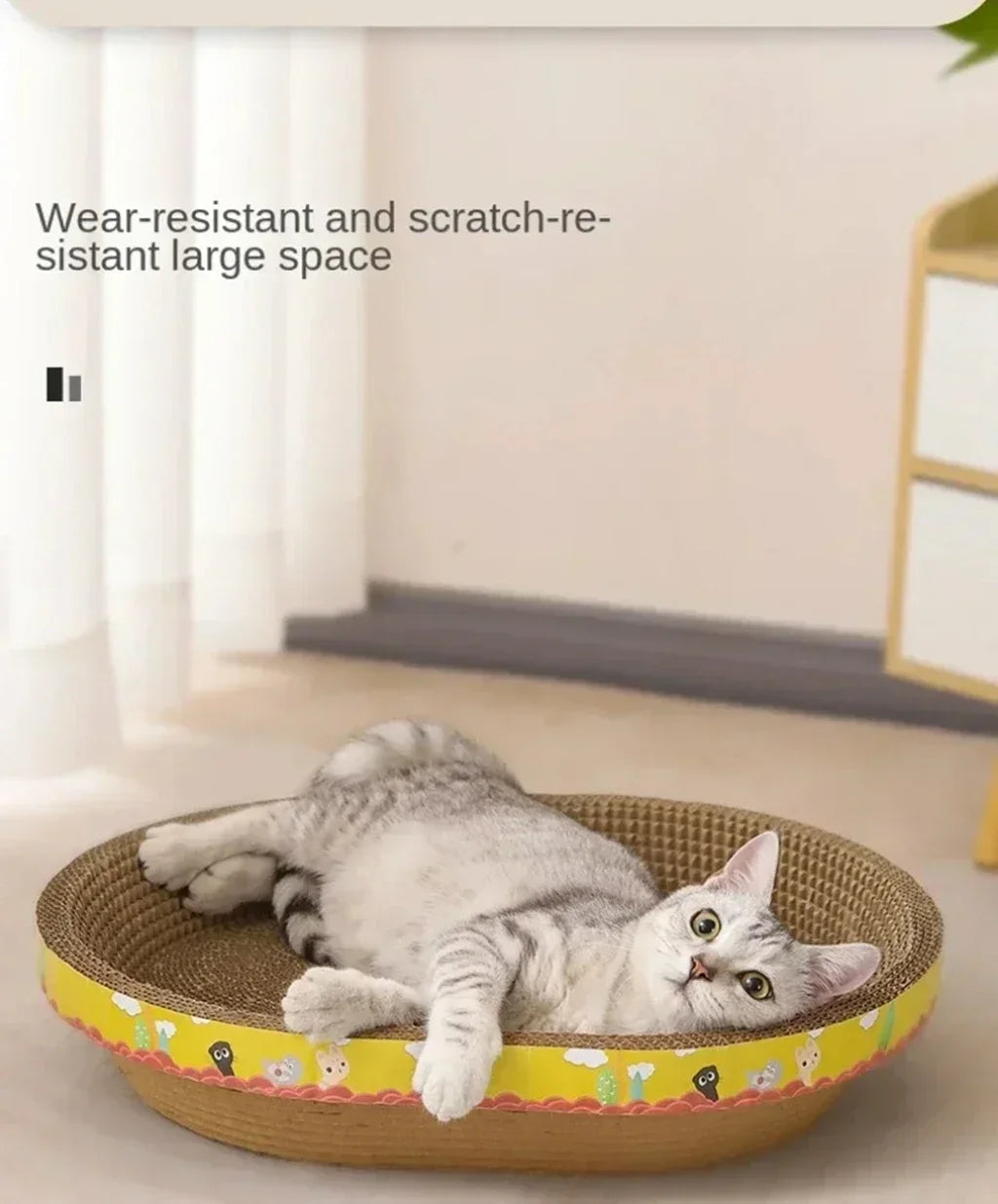 Oval Cat Scratching Board